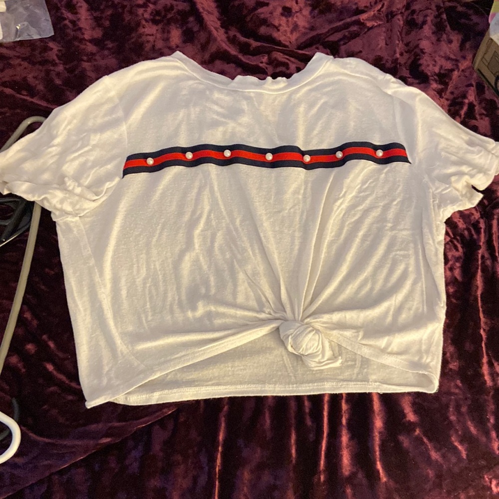Woman crop top